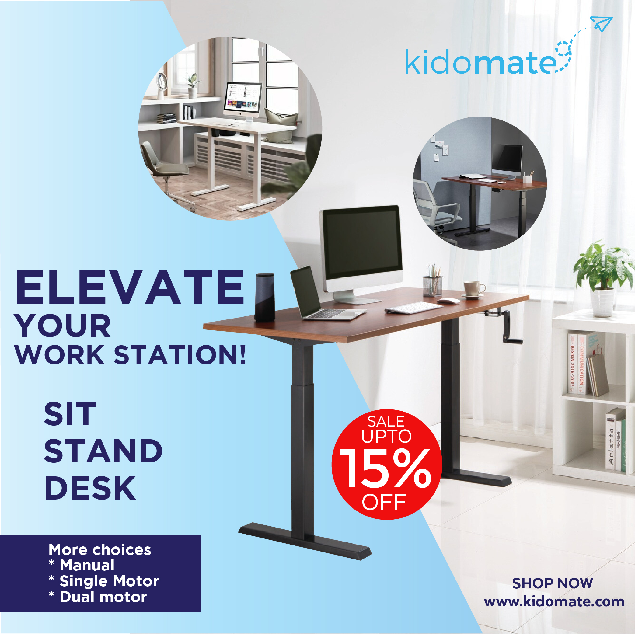 Read more about the article Work from Home Office Setup in Healthy Way – Top selling Adjustable Sit & Stand Desk